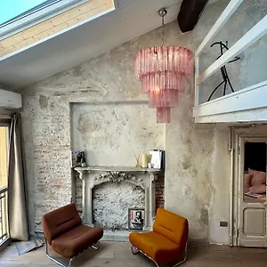  Apartment Charming And Design Attic Loft In Coolest Area Navigli Ticinese